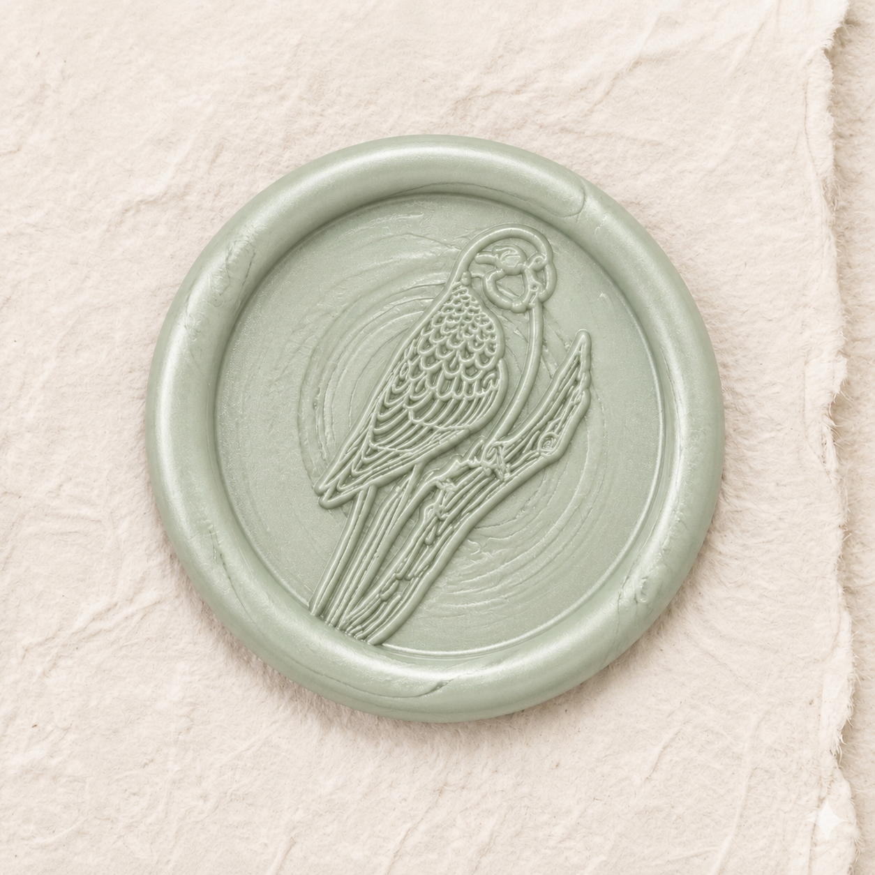 Sage Wax Seals Custom Monogram