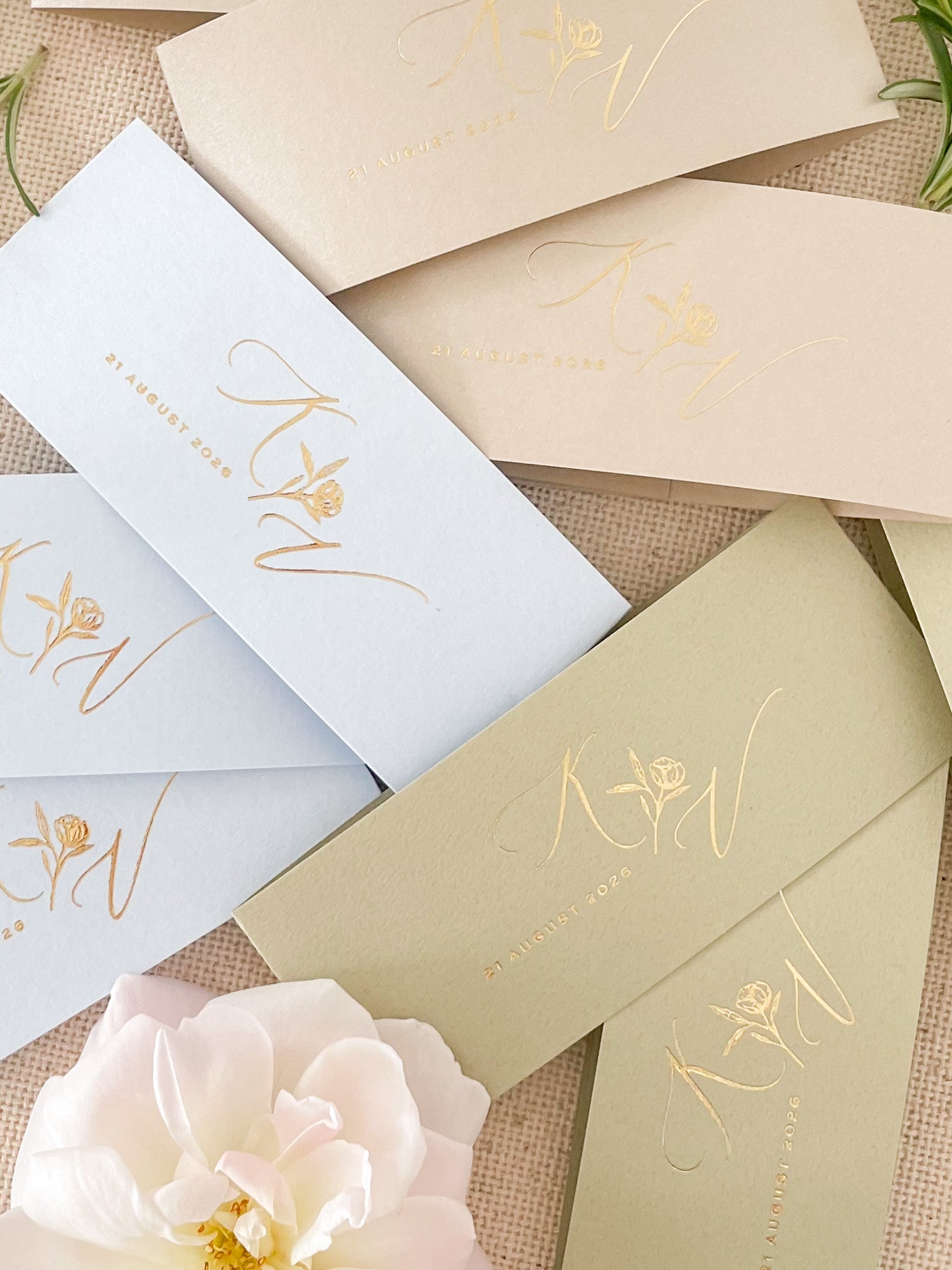 Regular Paper Belly Bands, Foil Print
