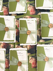 Envelope Liners • Vintage Roses