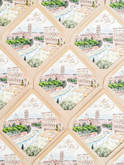 Envelope Liners • Custom Venue Illustration Hand Drawn Watercolour