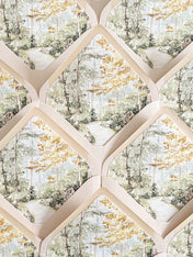 Envelope Liners • Custom Venue Illustration Hand Drawn Watercolour Woodland Scene