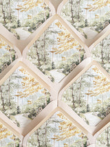 Envelope Liners • Custom Venue Illustration Hand Drawn Watercolour Woodland Scene