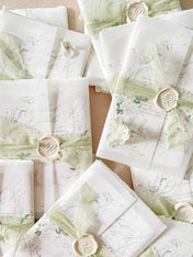 Silk Ribbons, Wax Seals & Vellum Jackets