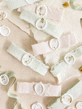 Handmade Paper Belly Bands, No Print