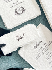 Brittany Place Cards
