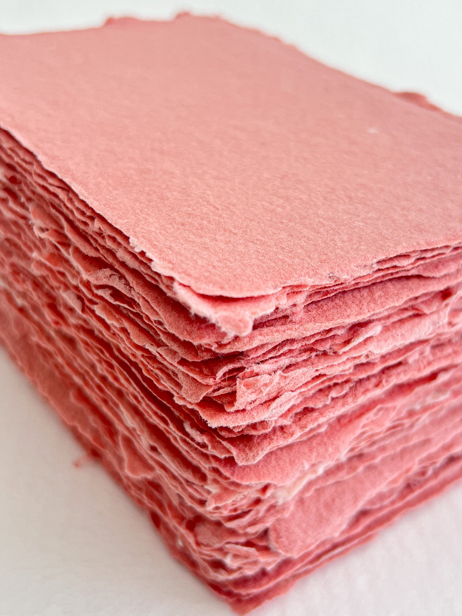 Handmade Paper Rasberry