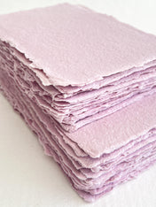 Handmade Paper Purple