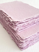 Handmade Paper Purple