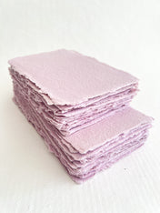 Handmade Paper Purple