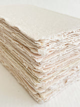 Handmade Paper Ivory