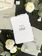 Lauren Table Numbers