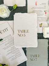 Monica Table Numbers