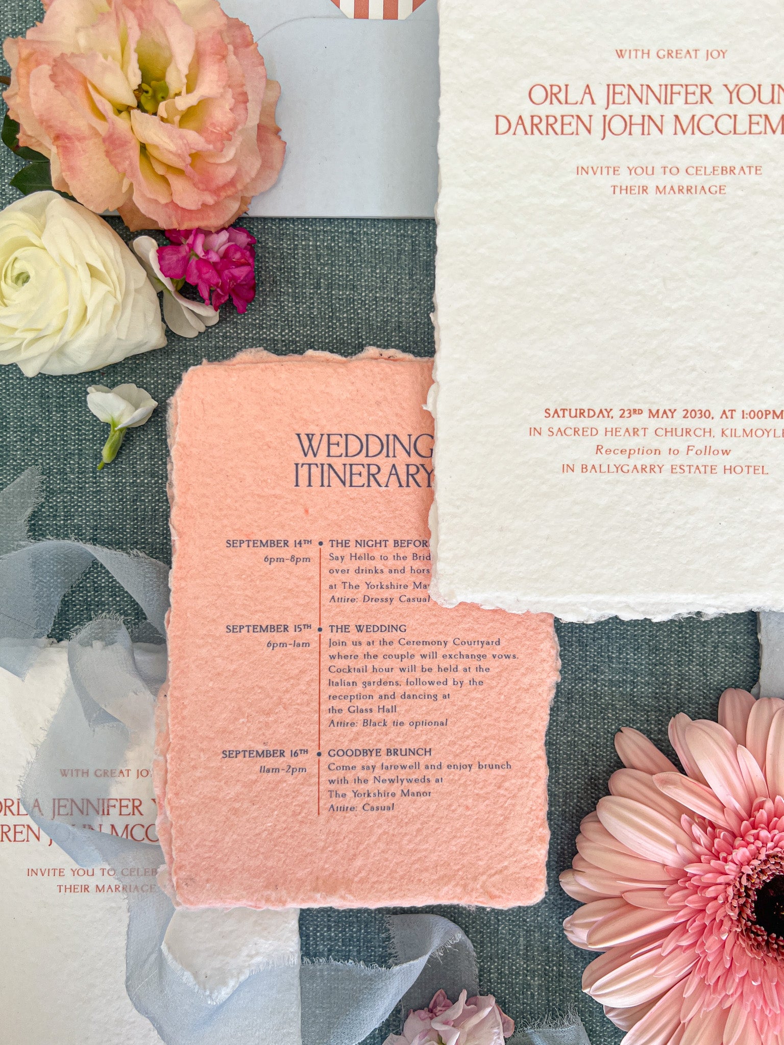 Iris Wedding Invitations