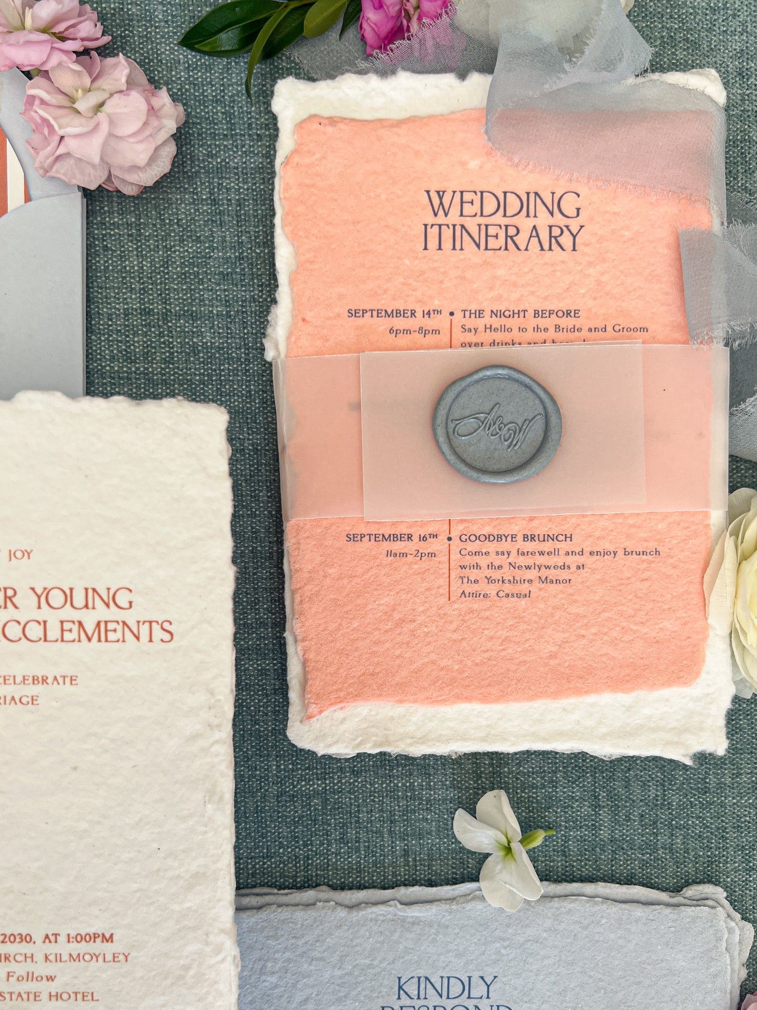 Iris Wedding Invitations