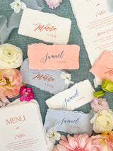 Iris Place Cards