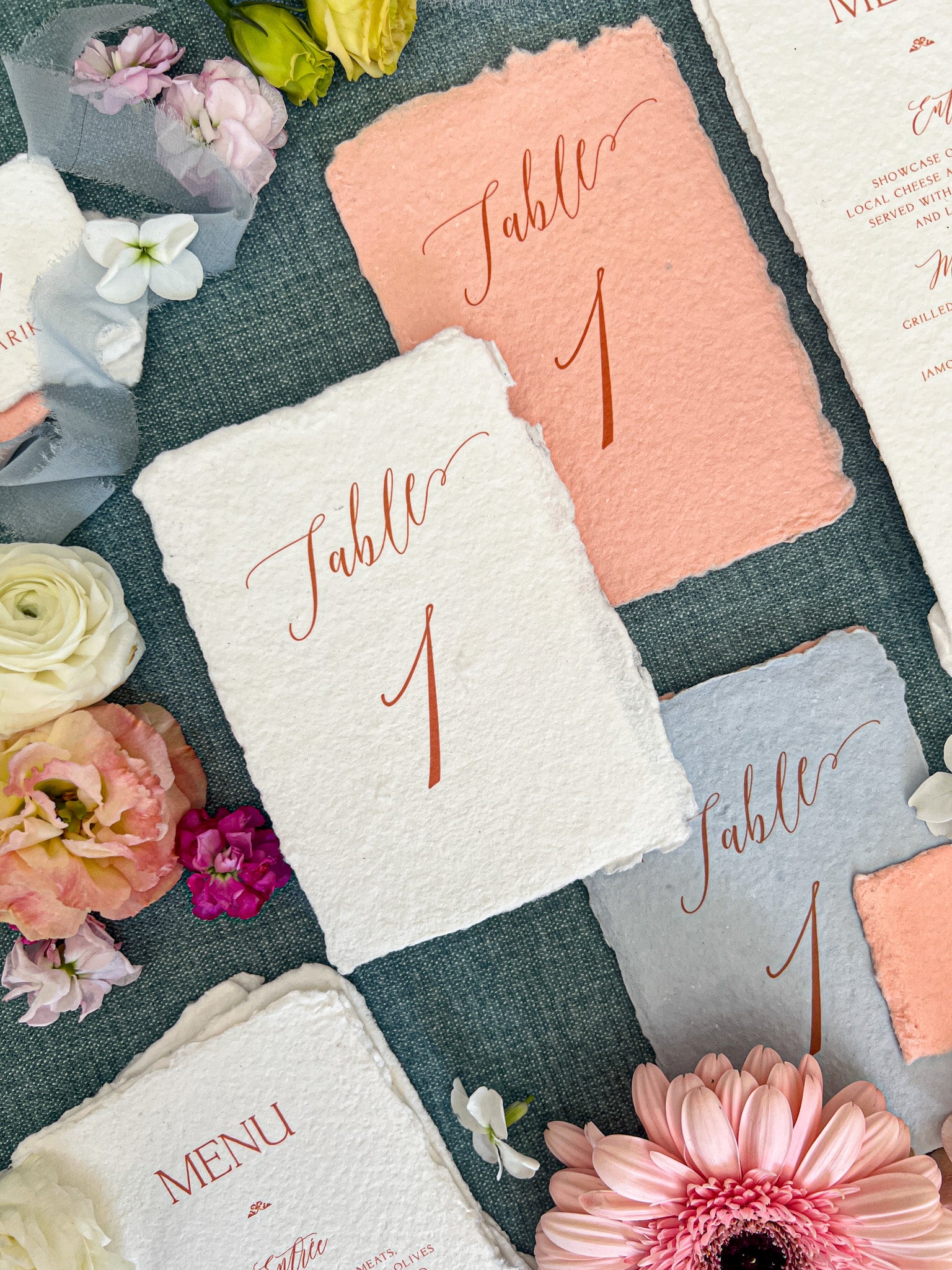 Iris Table Numbers