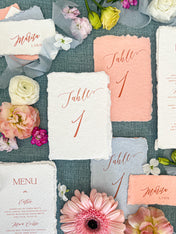 Iris Table Numbers