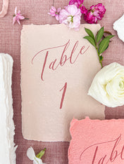Charlotte Table Numbers