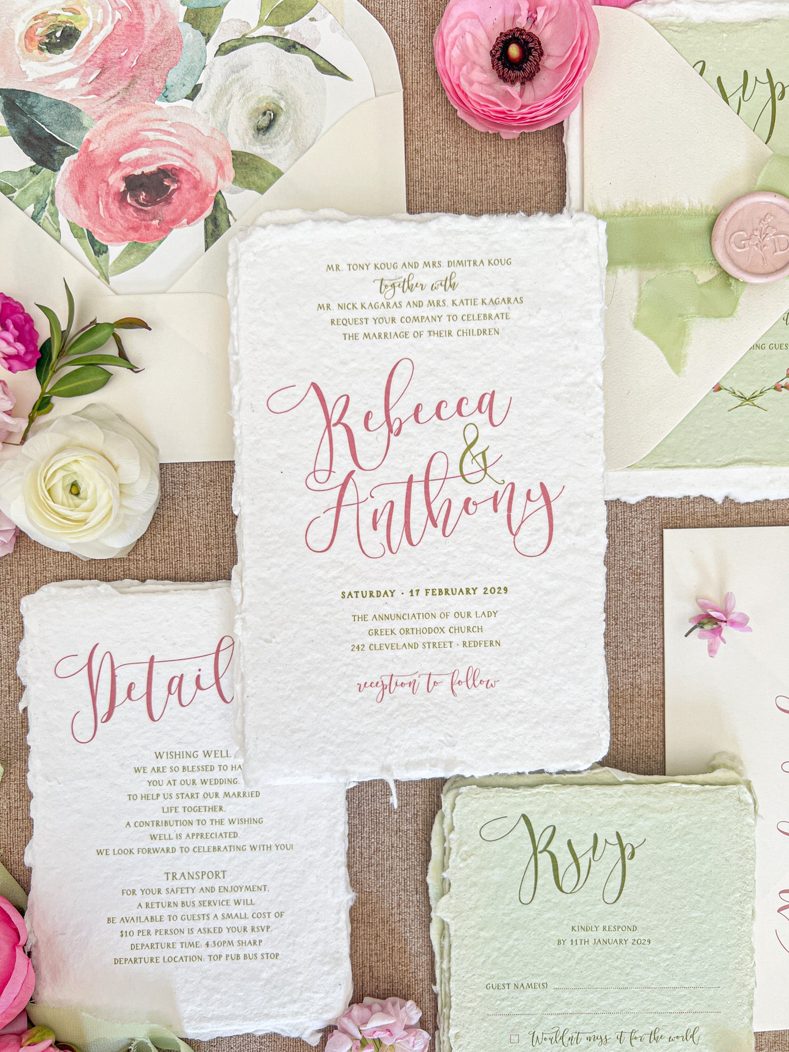Mia Wedding Invitations
