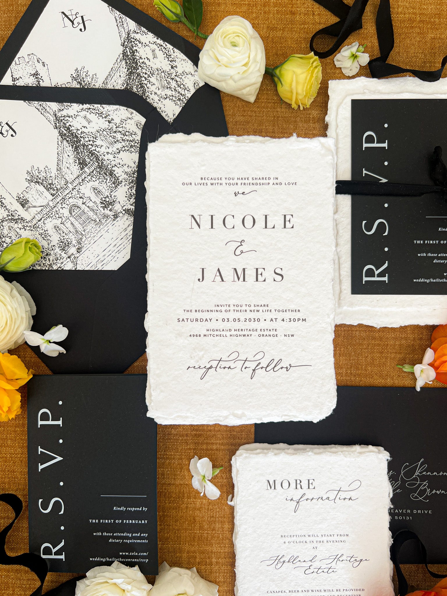 Matilda Wedding Invitations