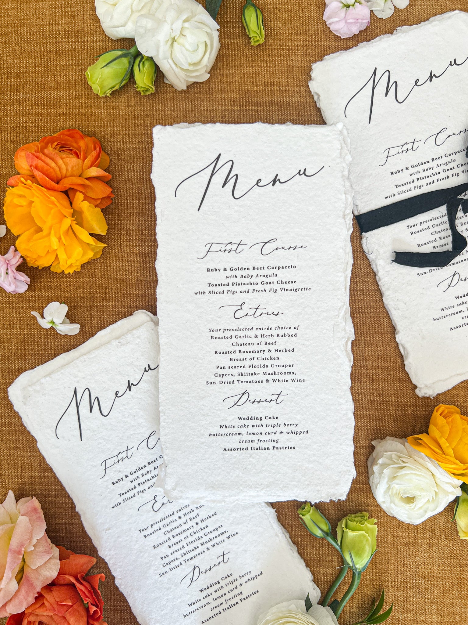 Matilda Menus