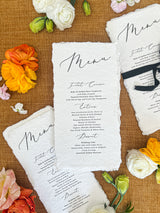 Matilda Menus
