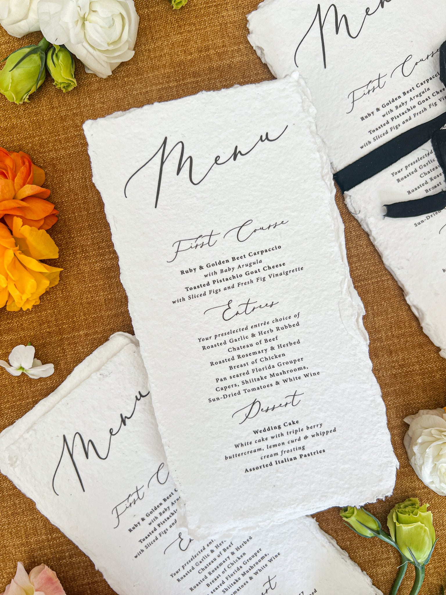Matilda Menus
