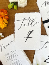 Matilda Table Numbers
