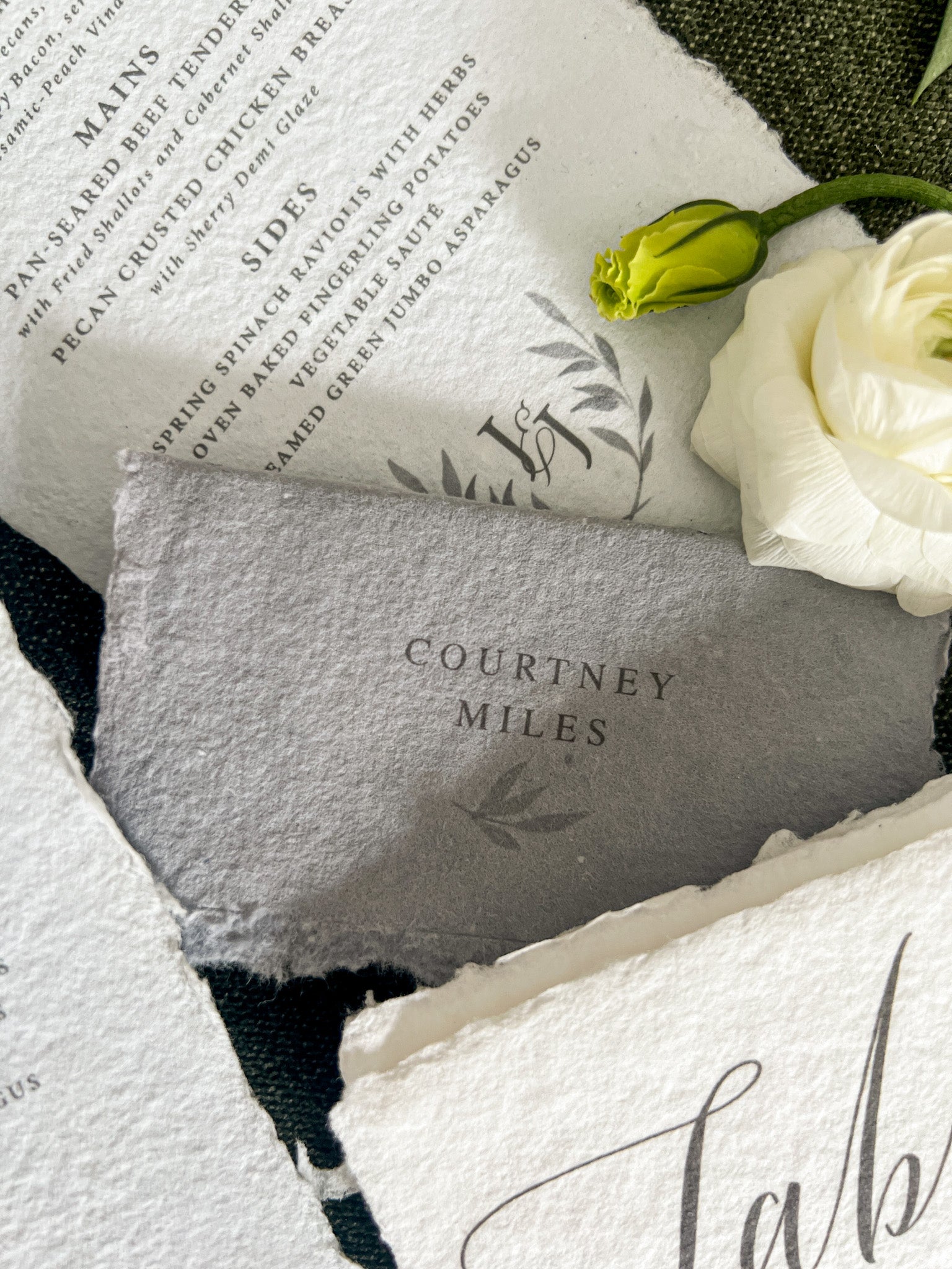 Eren Place Cards