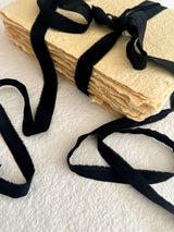 Black Satin Silk Ribbons