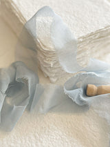 Blue Silk Ribbons Wispy