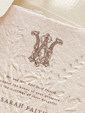 Custom Monograms • Watercolour and Line Art Hand Drawn