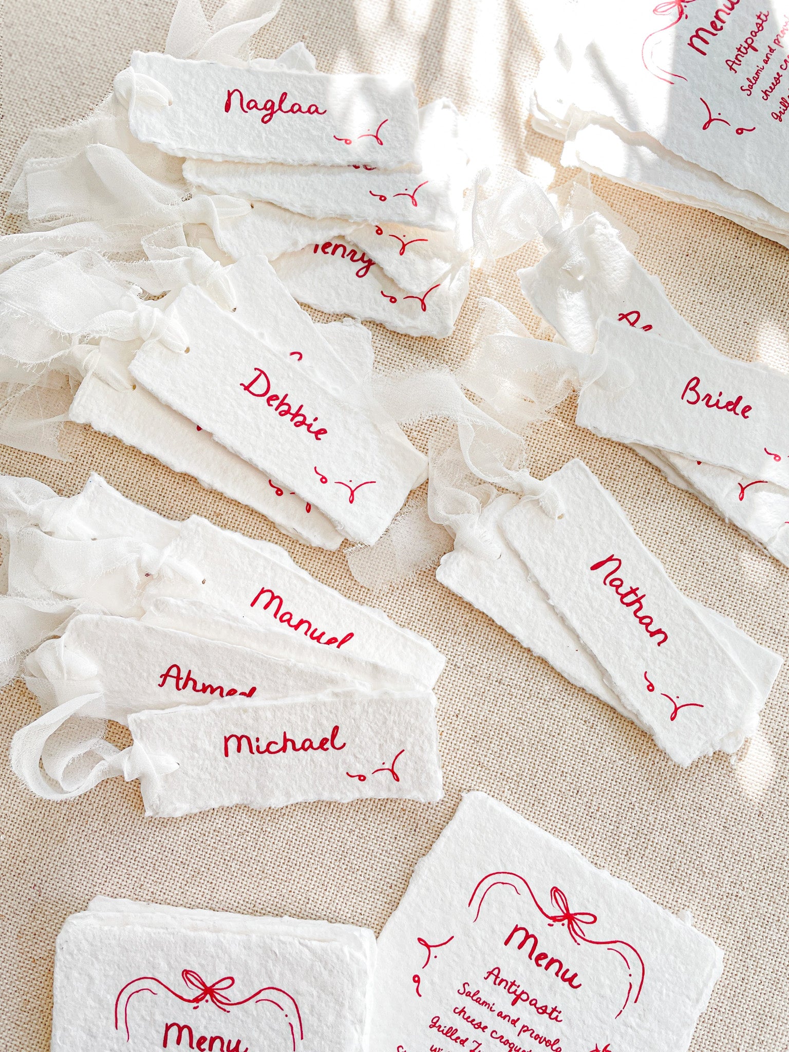Daisy Place Cards
