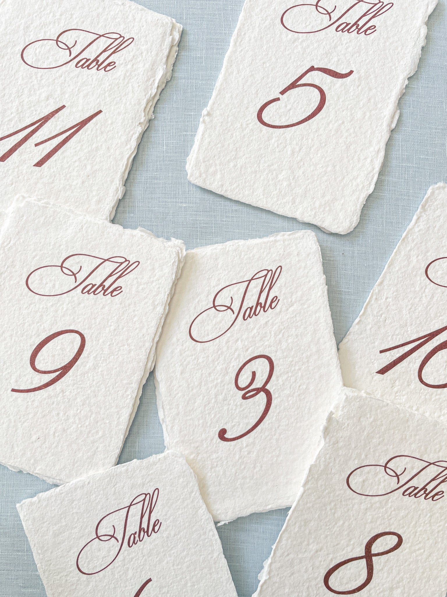 Eve Table Numbers