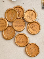 Pre-Made Wax Seals Save the Date