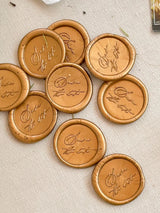 Pre-Made Wax Seals Save the Date
