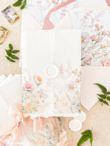 Vellum Jackets Printed Flower Field