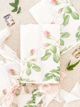 Vellum Jackets Printed Roses