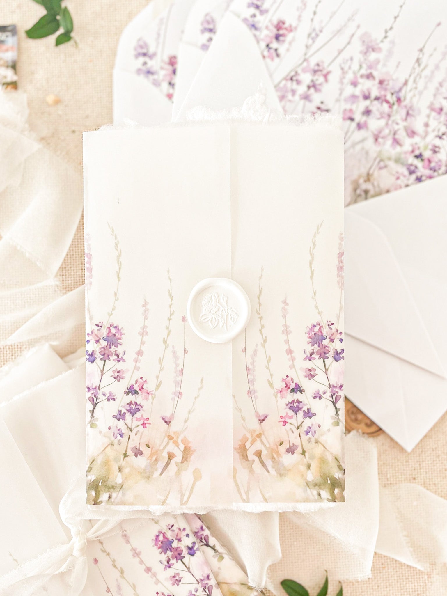 Vellum Jackets Printed Lavender