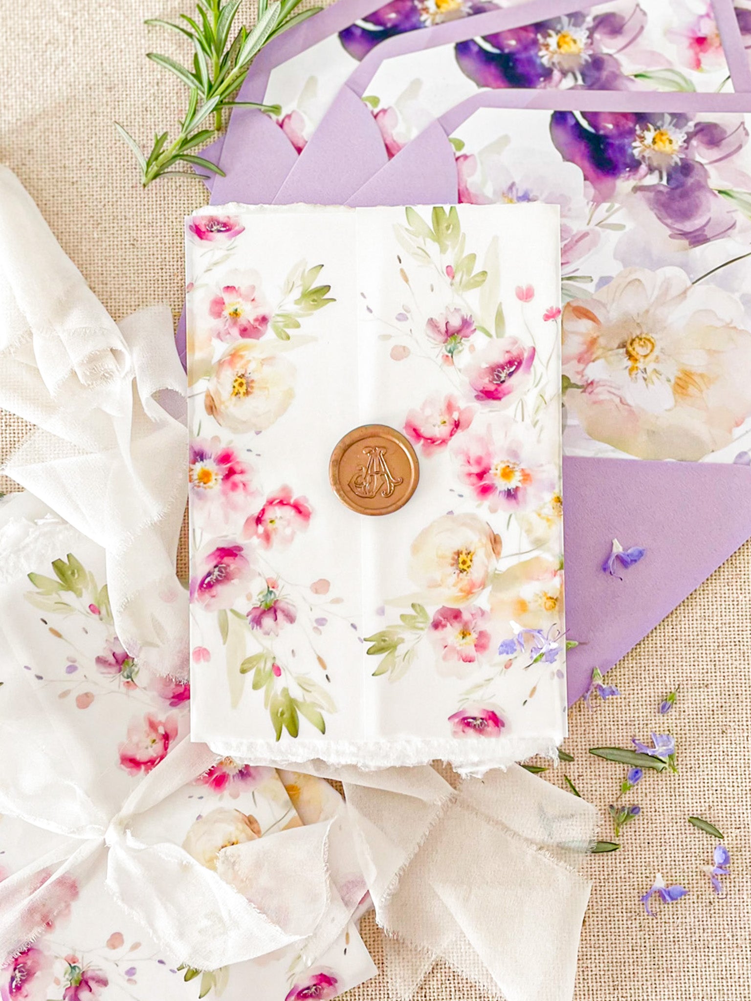 Vellum Jackets Printed Lilac