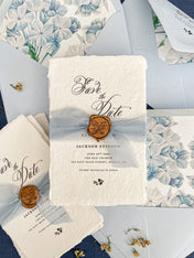 Envelope Liners • French Hydrangea