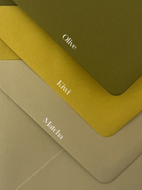 Envelopes Olive