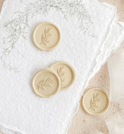 Pre-Made Olive Branch Wax Seals