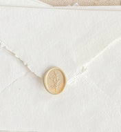 Pre-Made Branch Oval Wax Seals