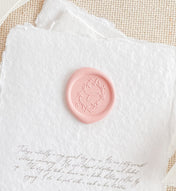 Custom Monogram Wax Seals Wreath