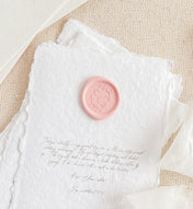 Custom Monogram Wax Seals Wreath