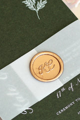 Transparent Paper Belly Bands, No print