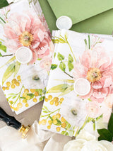 Vellum Jackets Printed Peony