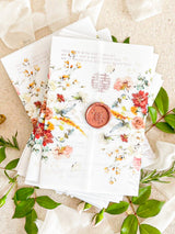 Vellum Jackets Printed Floral
