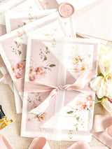 Vellum Jackets Printed Pink Delight